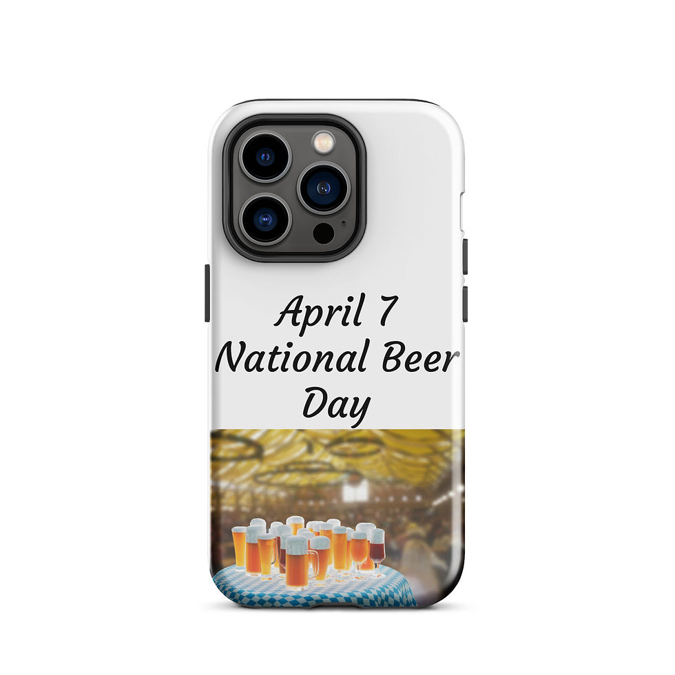 Thumbnail: Tough Case for iPhone® April 7 National Beer Day