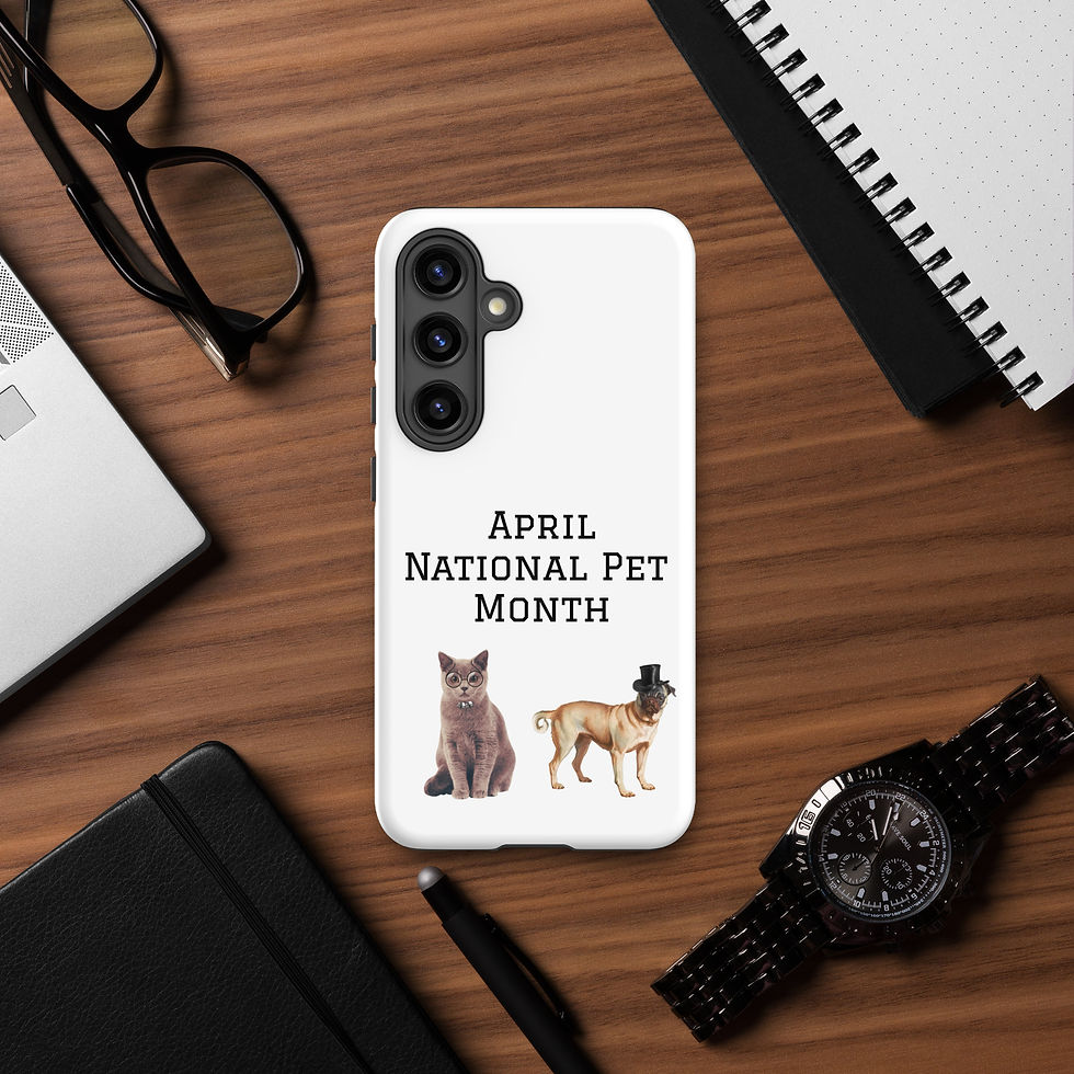 Thumbnail: Tough case for Samsung® April National Pet Month