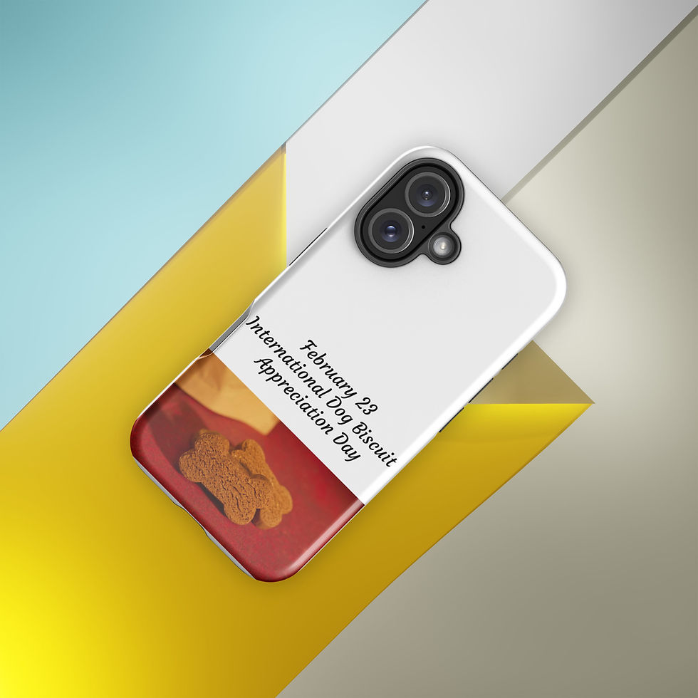Thumbnail: Tough Case for iPhone® February 23 International Dog Biscuit Appreciation Day