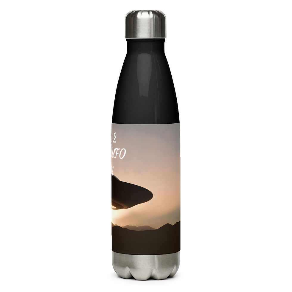 Thumbnail: Stainless steel water bottle July 2 World UFO Day
