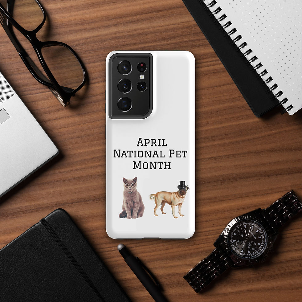 Thumbnail: Tough case for Samsung® April National Pet Month