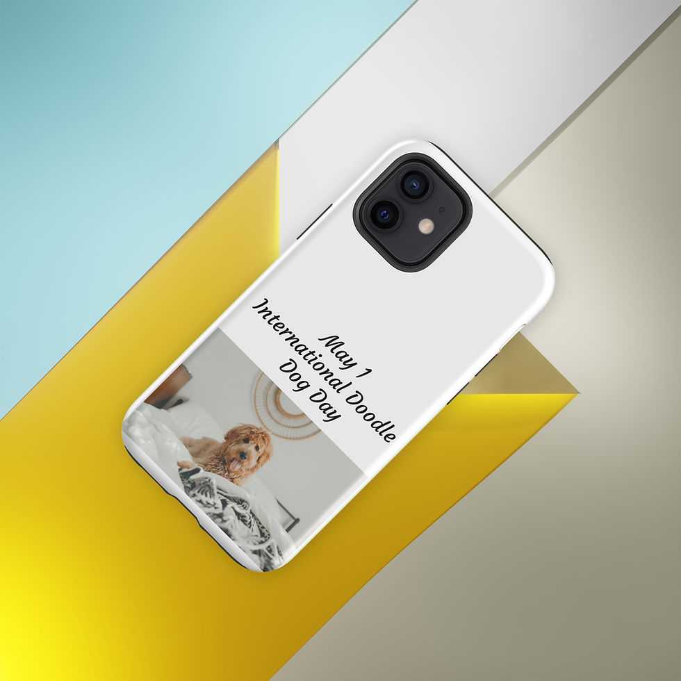 Thumbnail: Tough Case for iPhone® May 1 International Doodle Dog Day