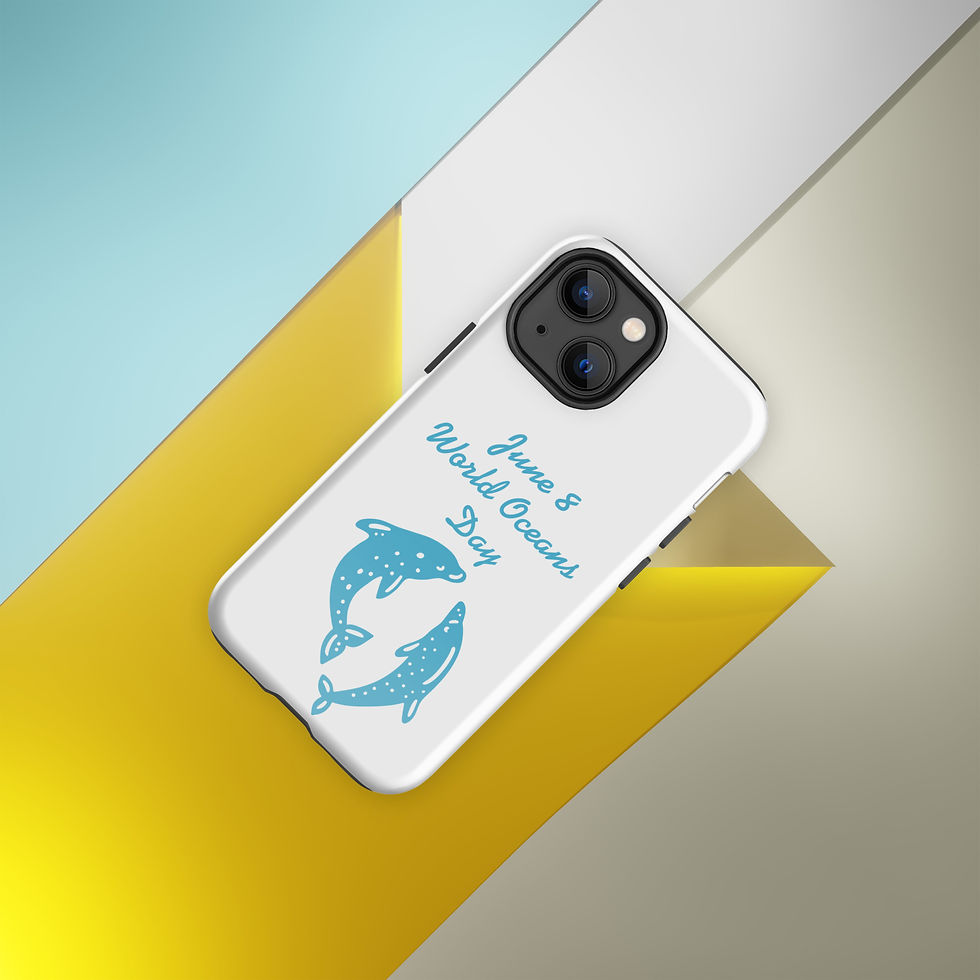 Thumbnail: Tough Case for iPhone® June 8 World Oceans Day