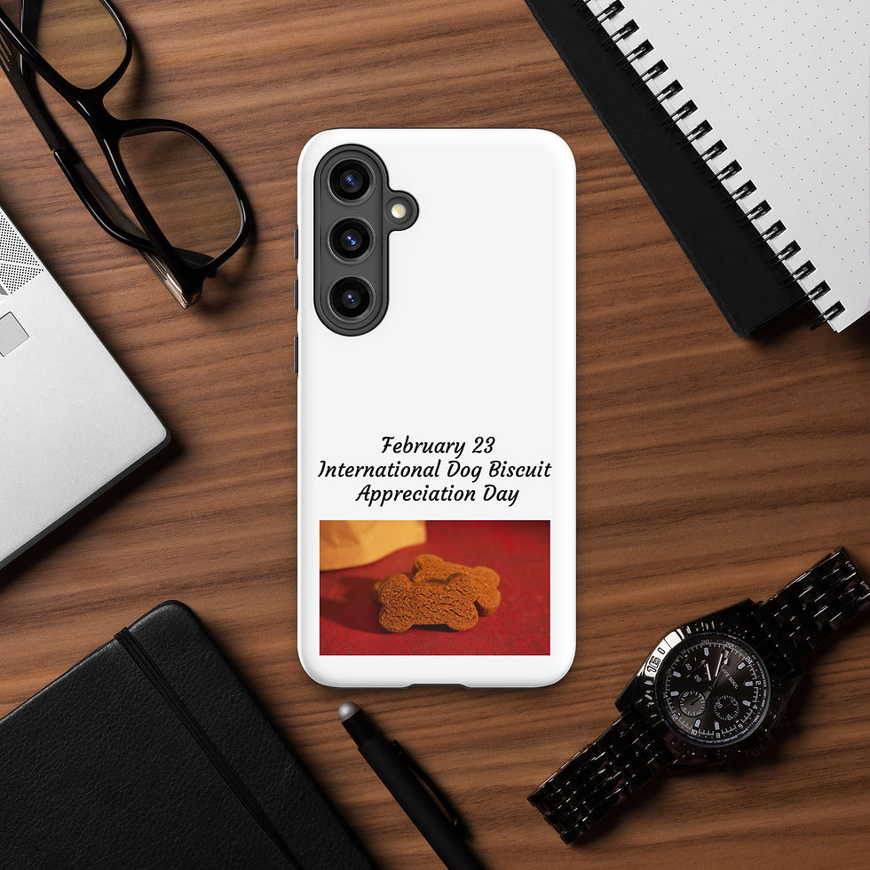 Thumbnail: Tough case for Samsung® February 23 International Dog Biscuit Appreciation Day