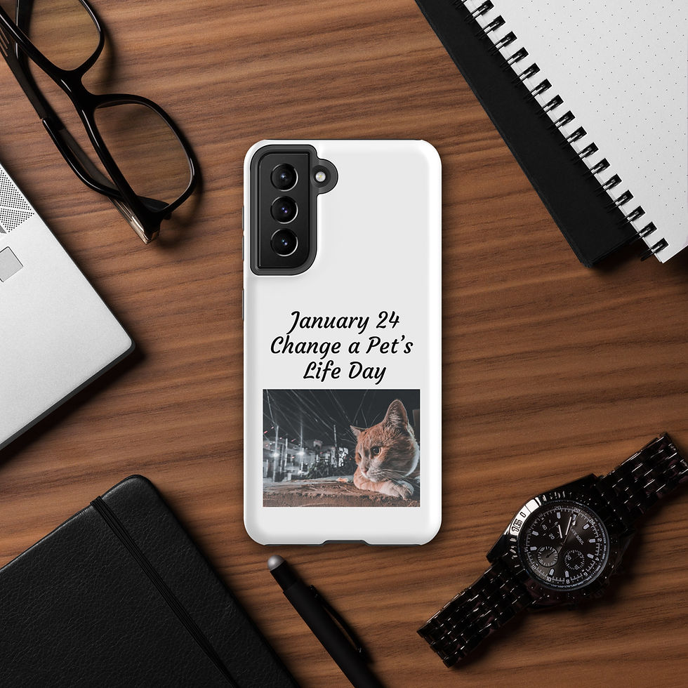 Thumbnail: Tough case for Samsung® January 24 Change a Pet’s Life Day