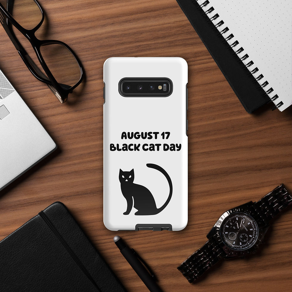 Thumbnail: Tough case for Samsung® August 17 Black Cat Day