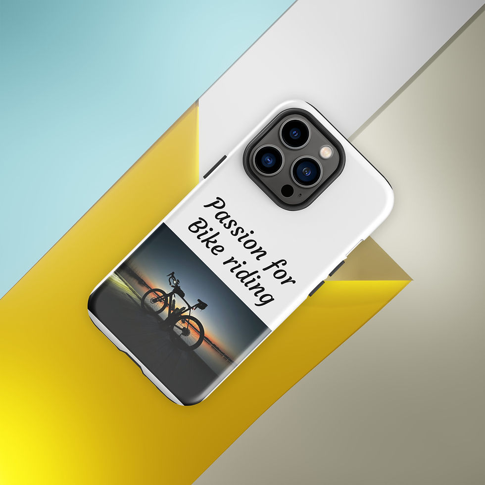 Thumbnail: Tough Case for iPhone® Passion for Bike Riding