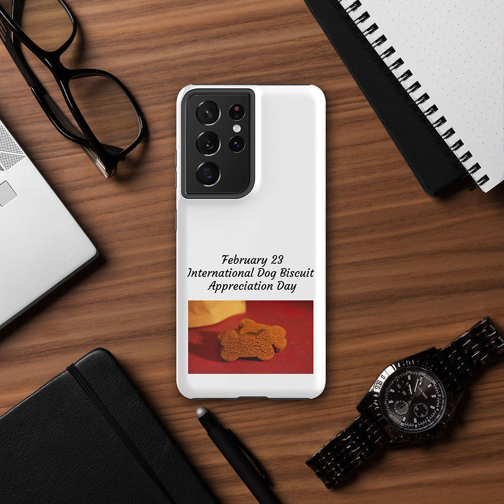 Thumbnail: Tough case for Samsung® February 23 International Dog Biscuit Appreciation Day