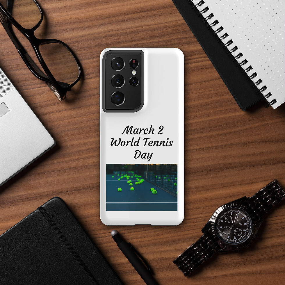 Thumbnail: Tough case for Samsung® March 2 World Tennis Day