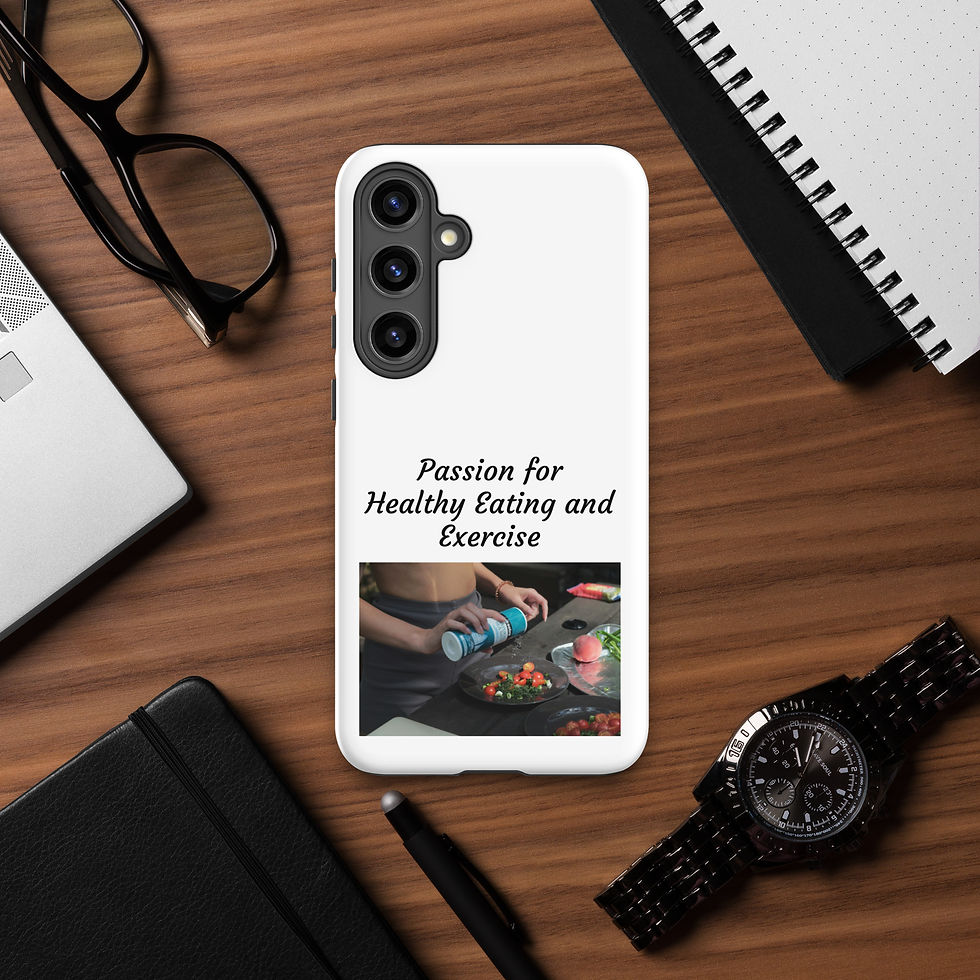 Thumbnail: Tough case for Samsung® Passion for Healthy Eating and Exercise