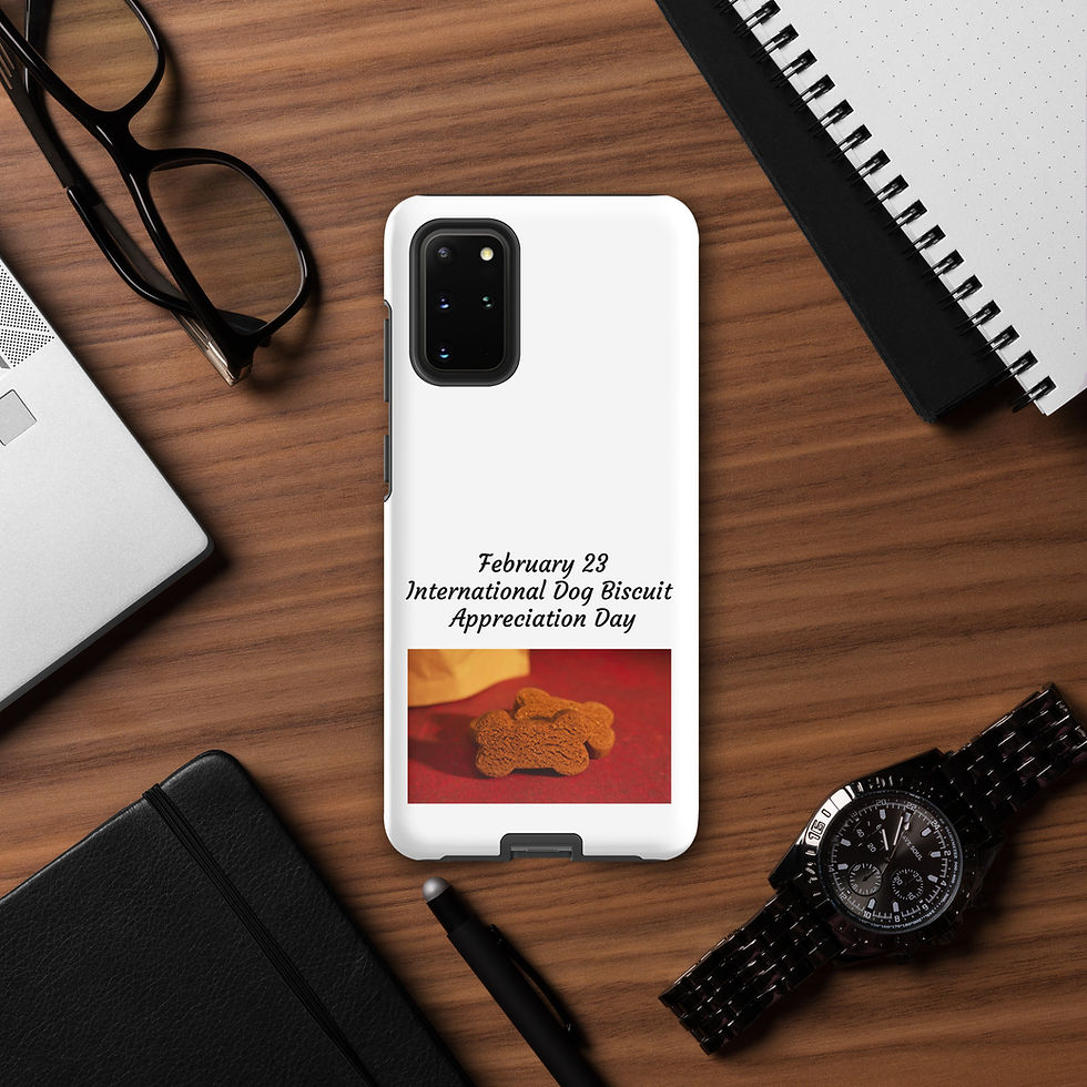 Thumbnail: Tough case for Samsung® February 23 International Dog Biscuit Appreciation Day