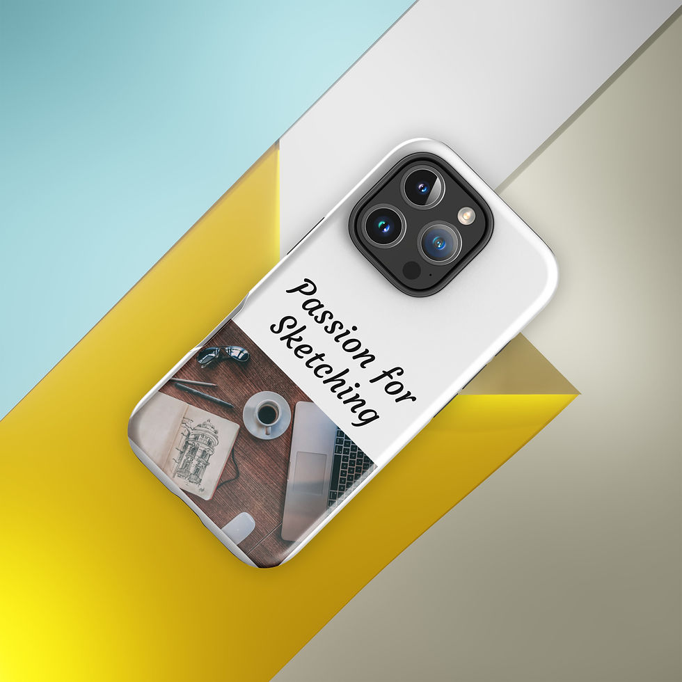 Thumbnail: Tough Case for iPhone® Passion for Sketching