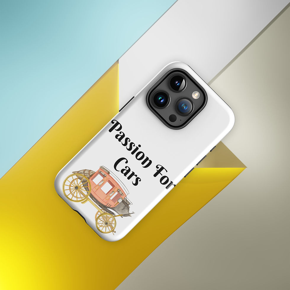 Thumbnail: Tough Case for iPhone® Passion for Cars