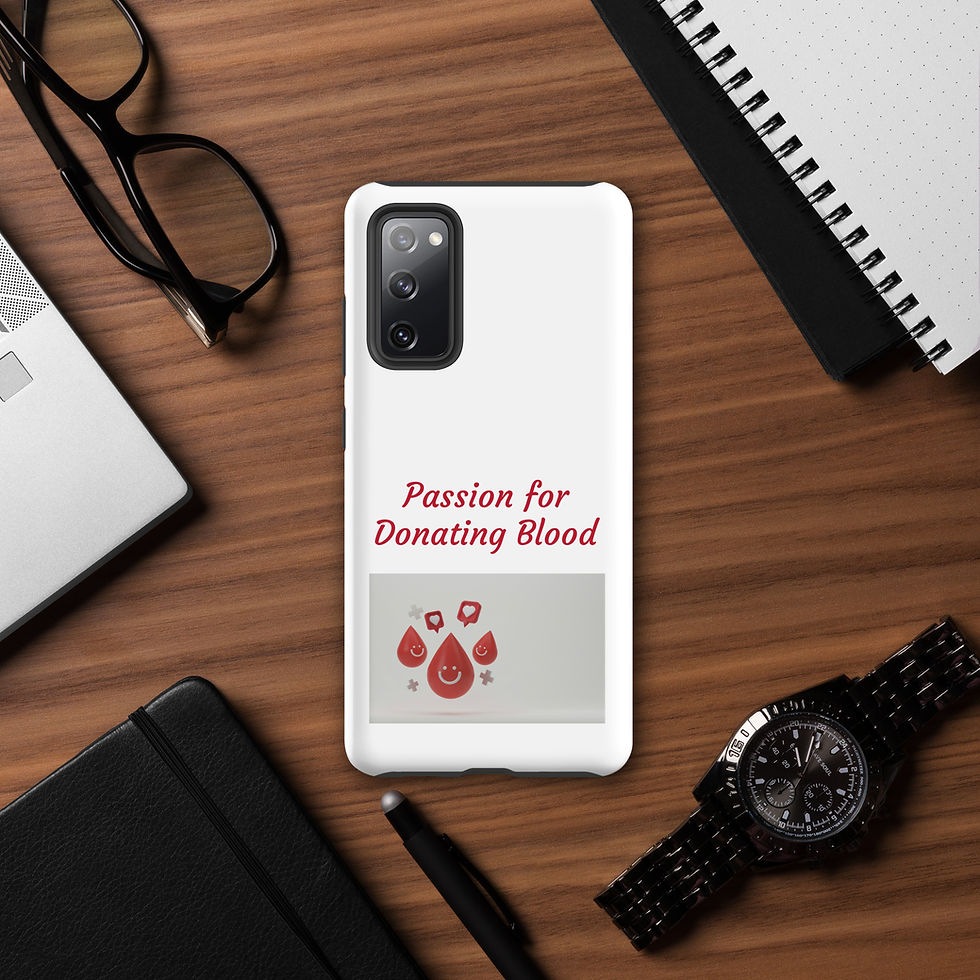Thumbnail: Tough case for Samsung® Passion for Donating Blood