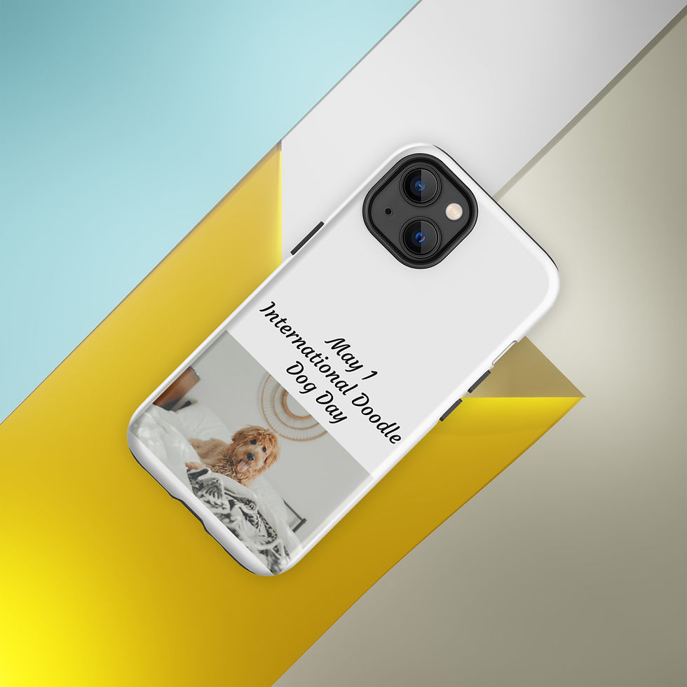 Thumbnail: Tough Case for iPhone® May 1 International Doodle Dog Day