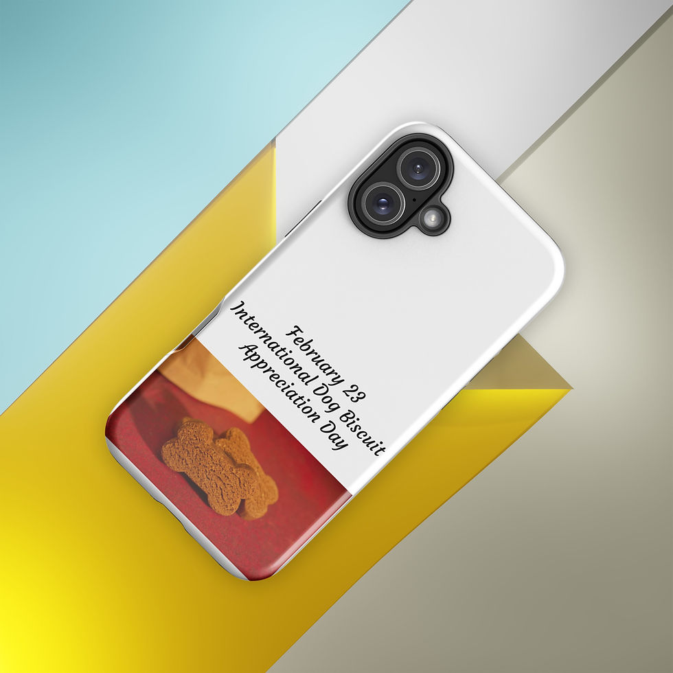 Thumbnail: Tough Case for iPhone® February 23 International Dog Biscuit Appreciation Day