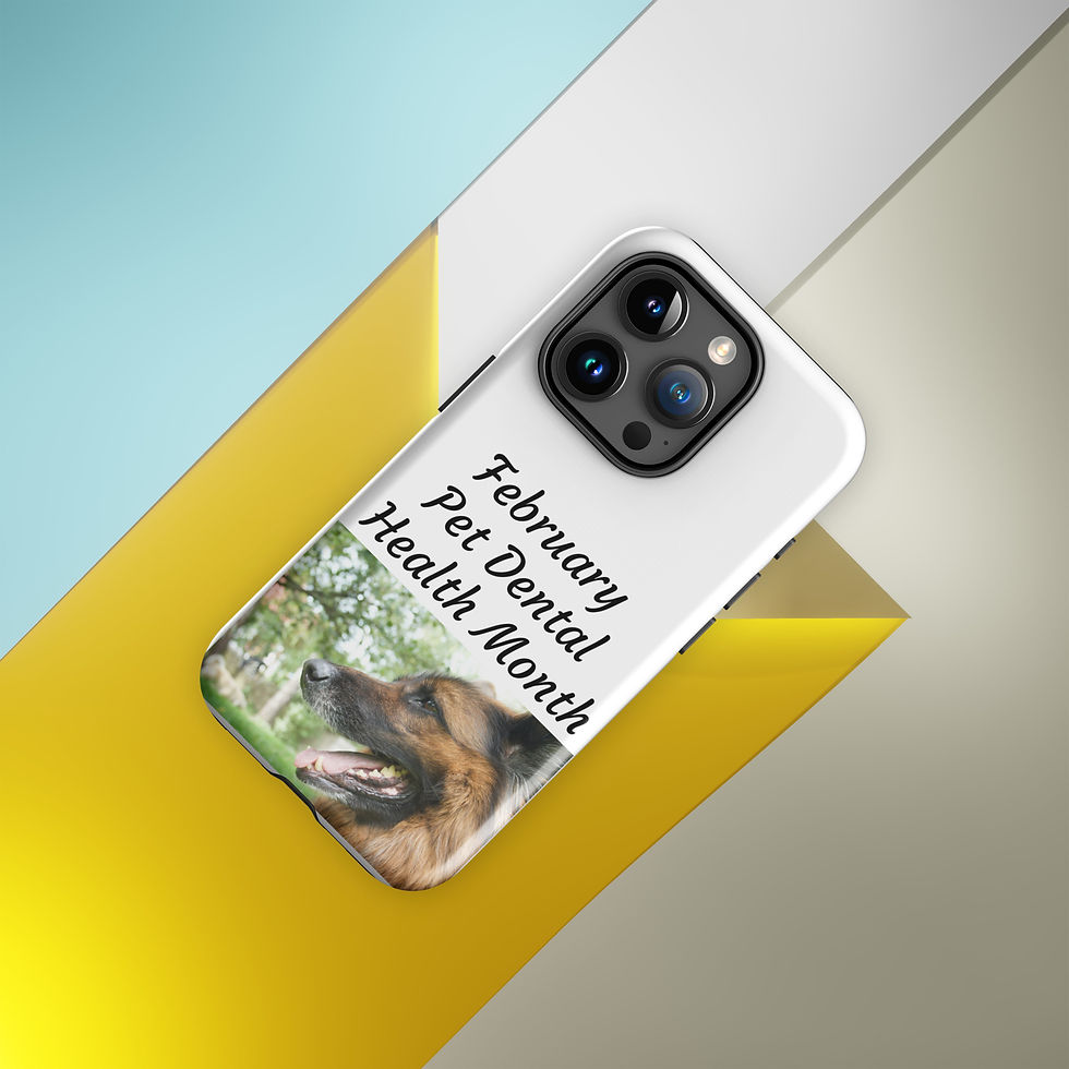 Thumbnail: Tough Case for iPhone® February Pet Dental Health Month