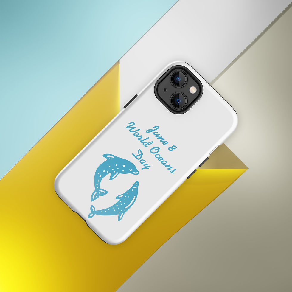 Thumbnail: Tough Case for iPhone® June 8 World Oceans Day