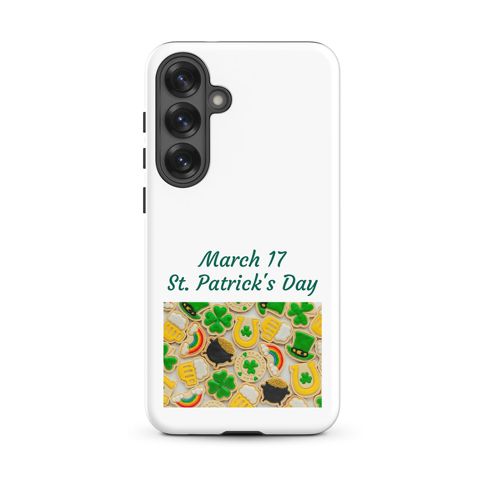 Thumbnail: Tough case for Samsung® March 17 St. Patrick's Day