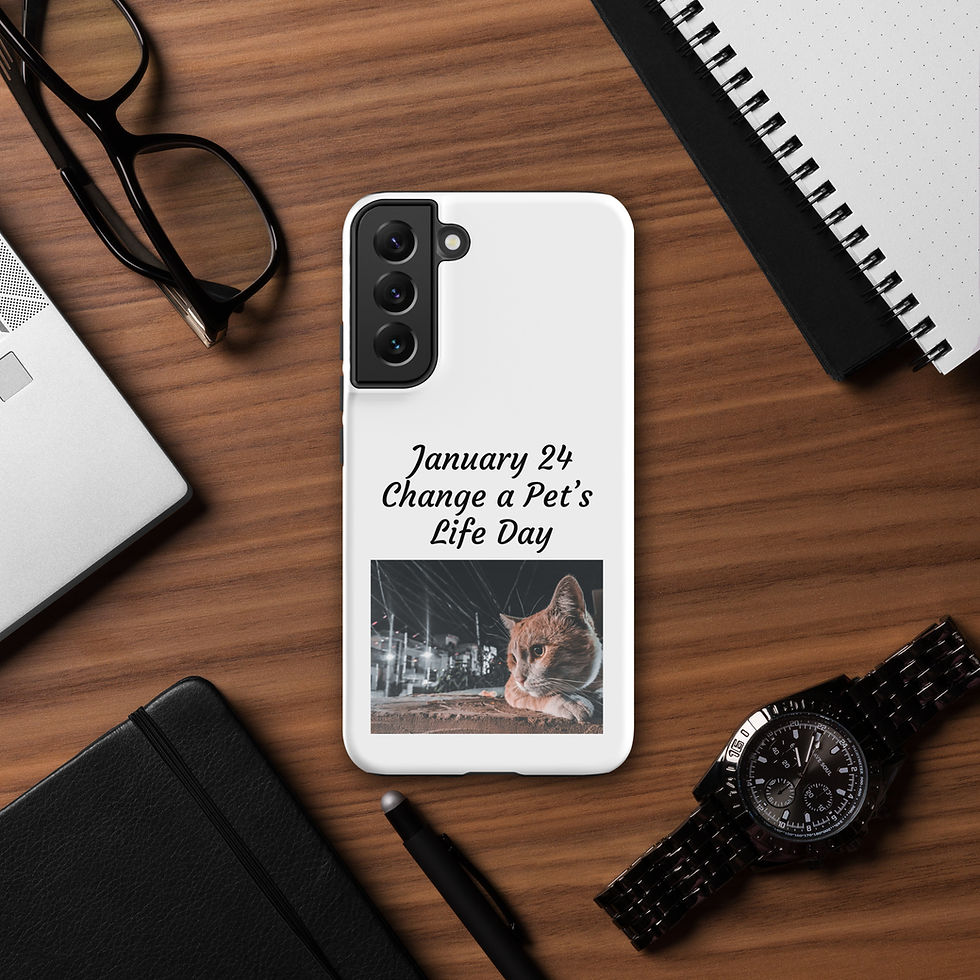 Thumbnail: Tough case for Samsung® January 24 Change a Pet’s Life Day