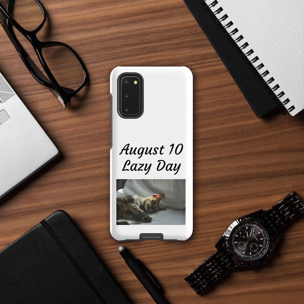 Thumbnail: Tough case for Samsung® August 10 Lazy Day