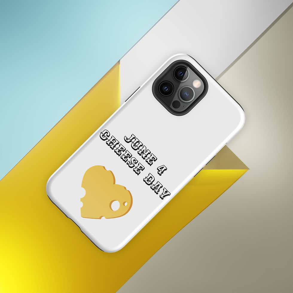 Thumbnail: Tough Case for iPhone June 4 Cheese Day