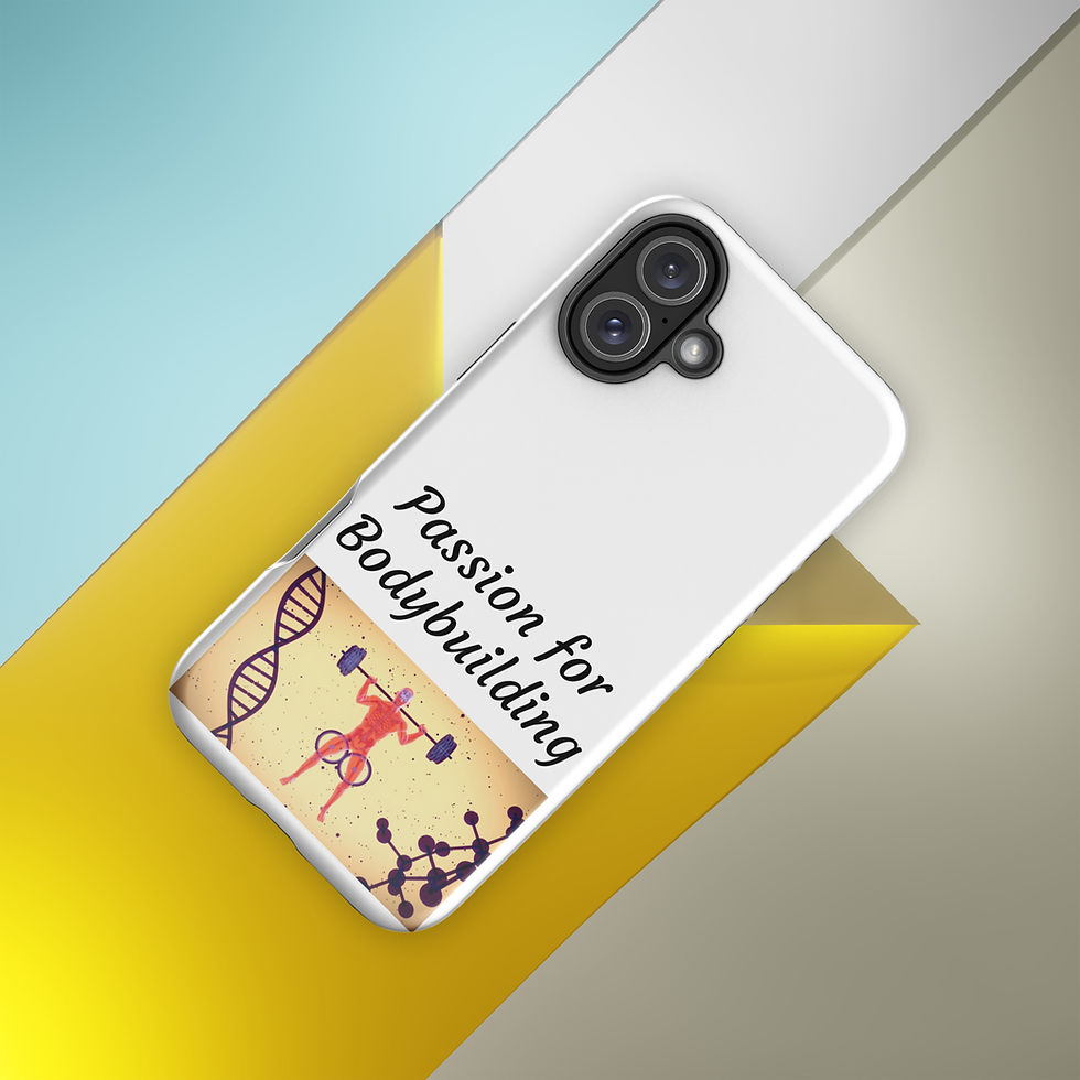 Thumbnail: Tough Case for iPhone® Passion for Bodybuilding