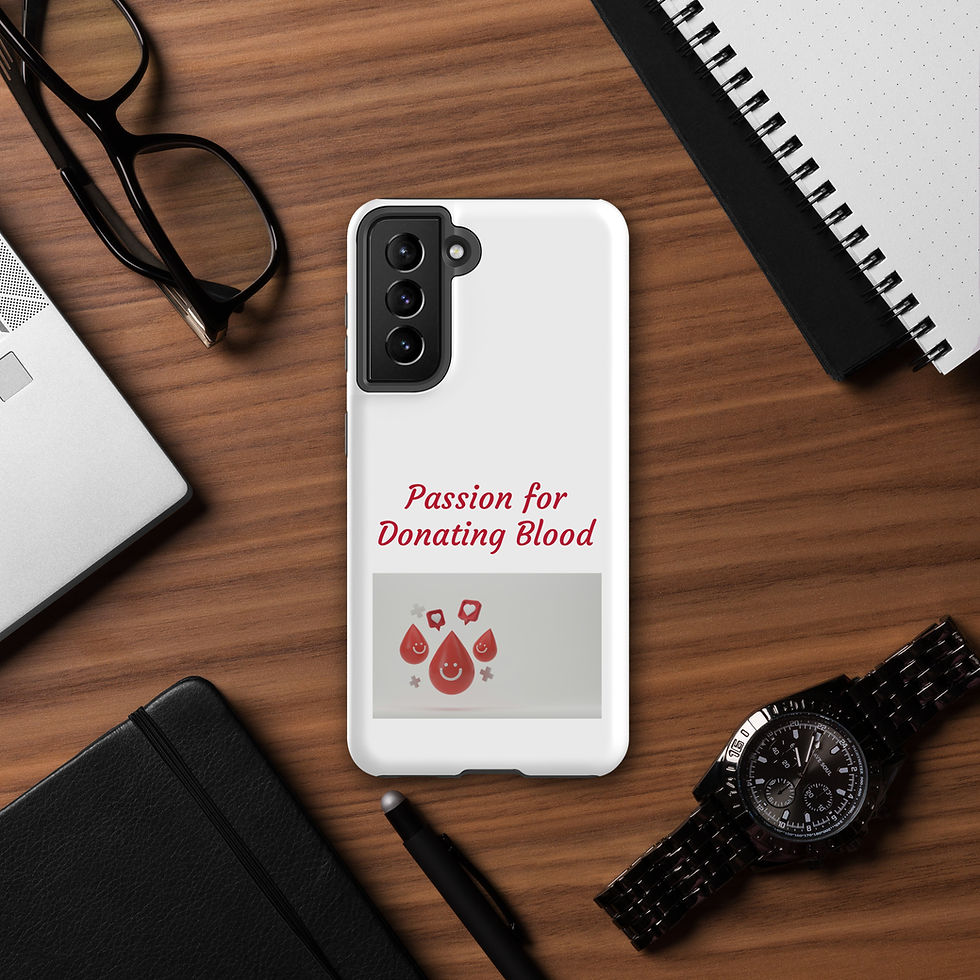 Thumbnail: Tough case for Samsung® Passion for Donating Blood