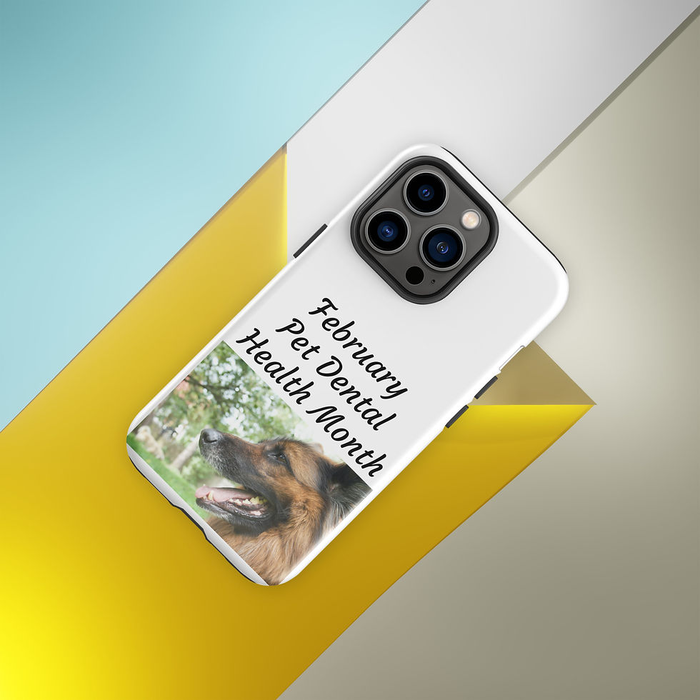 Thumbnail: Tough Case for iPhone® February Pet Dental Health Month