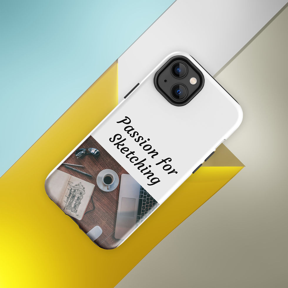 Thumbnail: Tough Case for iPhone® Passion for Sketching