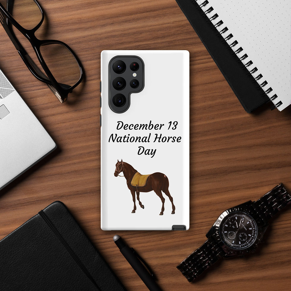 Thumbnail: Tough case for Samsung® December 13 National Horse Day