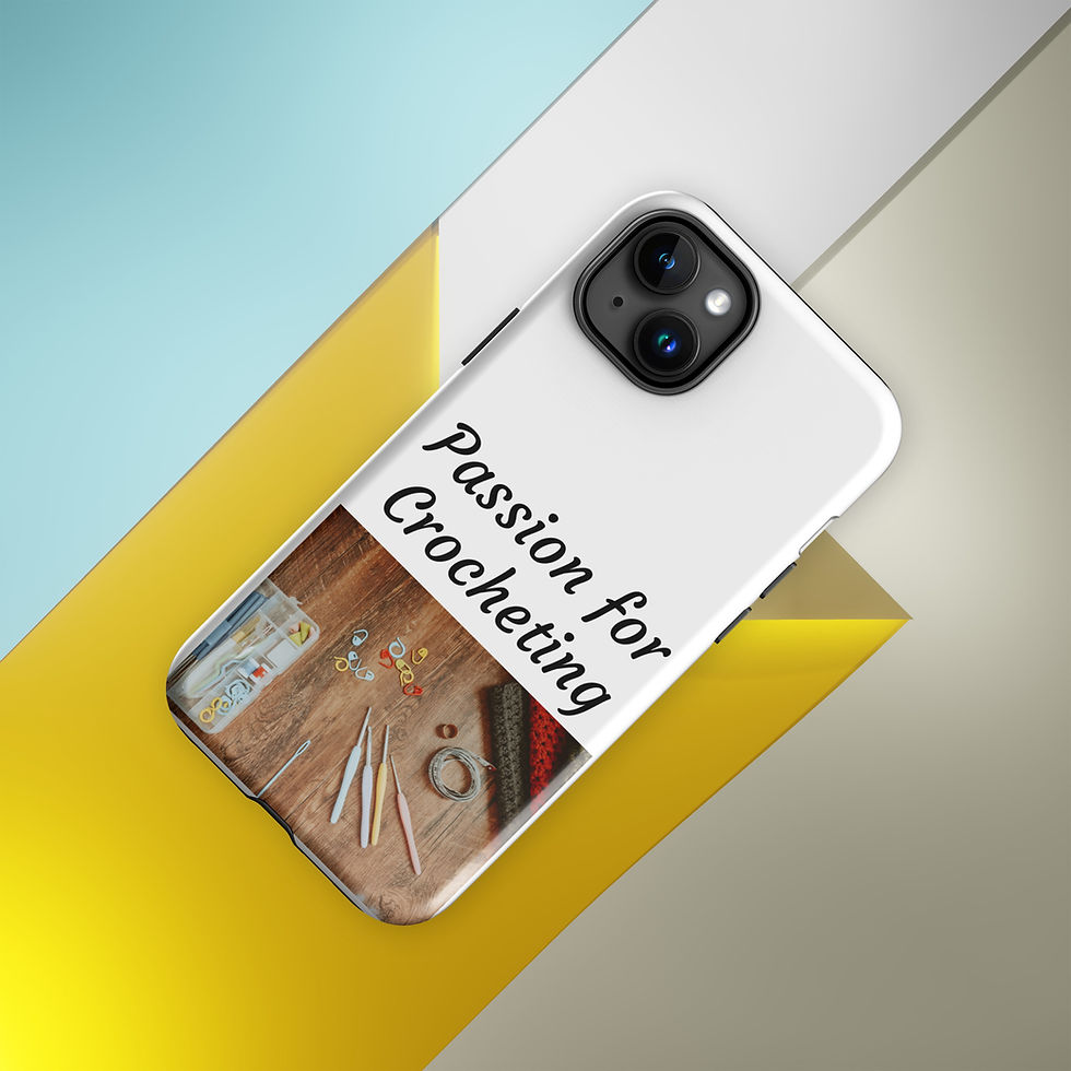 Thumbnail: Tough Case for iPhone® Passion for Crocheting