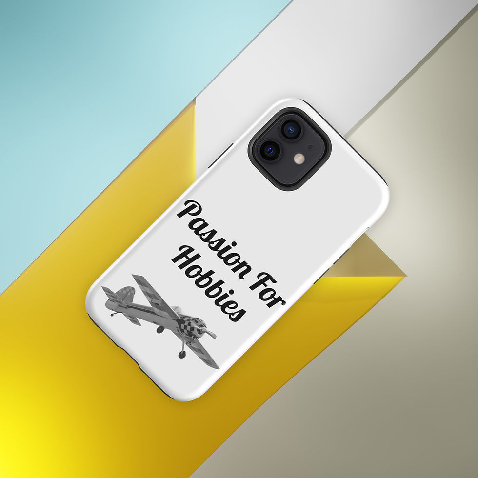 Thumbnail: Tough Case for iPhone® Passion for Hobbies