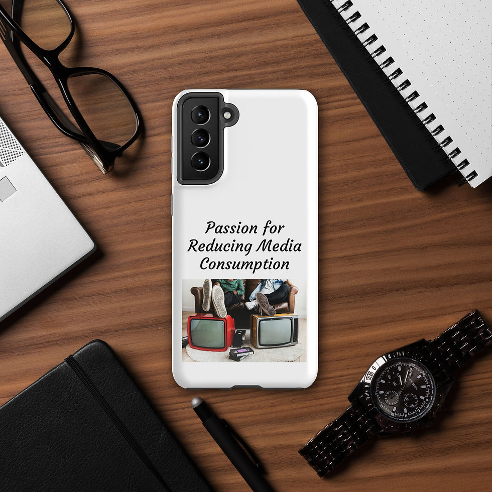 Thumbnail: Tough case for Samsung® Passion for Reducing Media Consumption