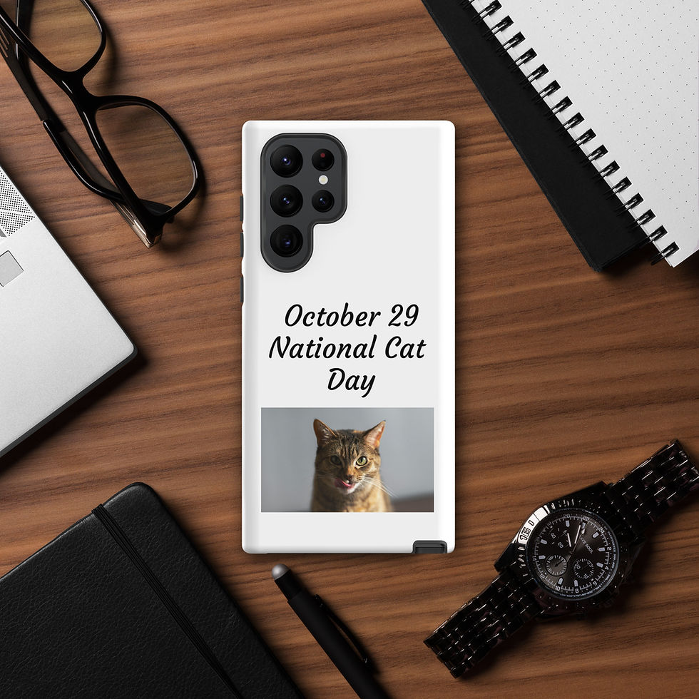 Thumbnail: Tough case for Samsung® October 29 National Cat Day