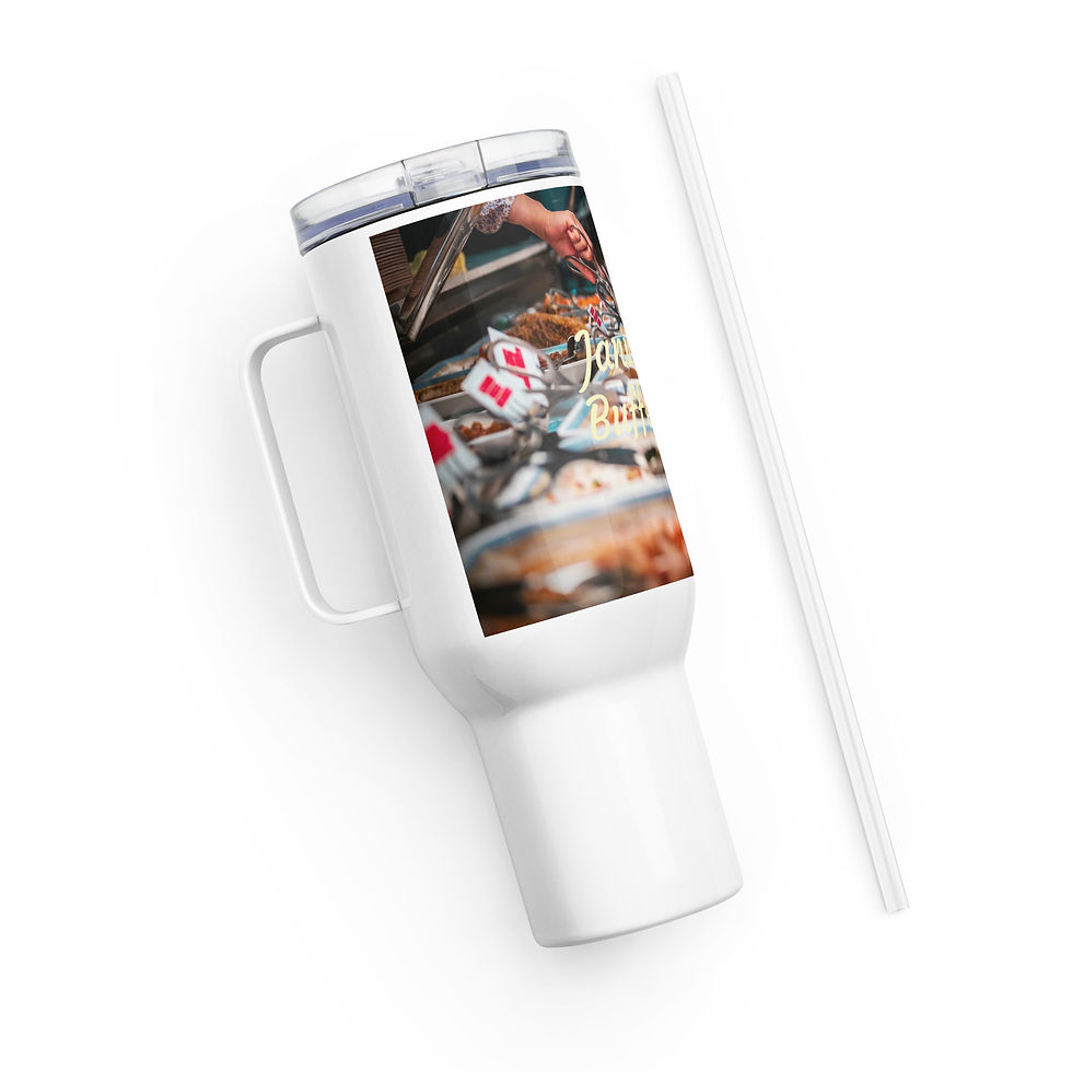 Thumbnail: Travel mug with a handle January 2 Buffet Day