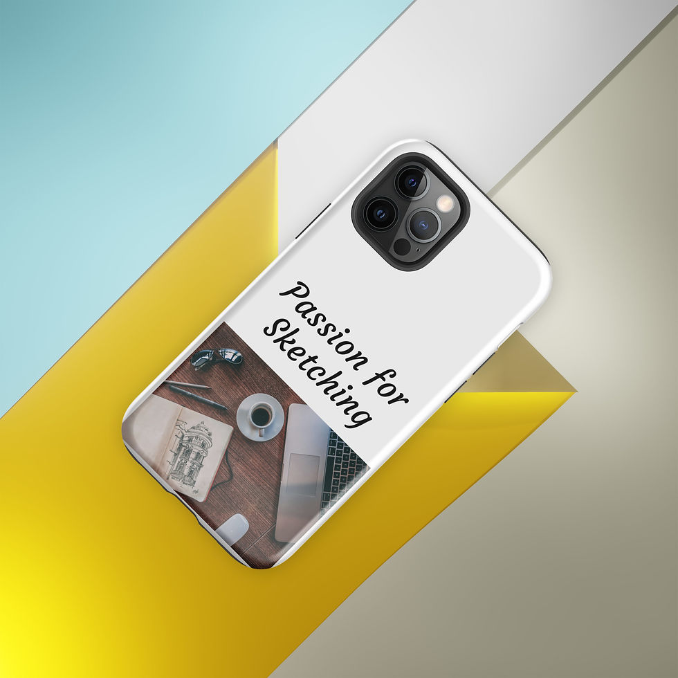 Thumbnail: Tough Case for iPhone® Passion for Sketching