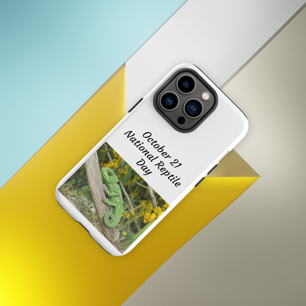 Thumbnail: Tough Case for iPhone® October 21 National Reptile Day