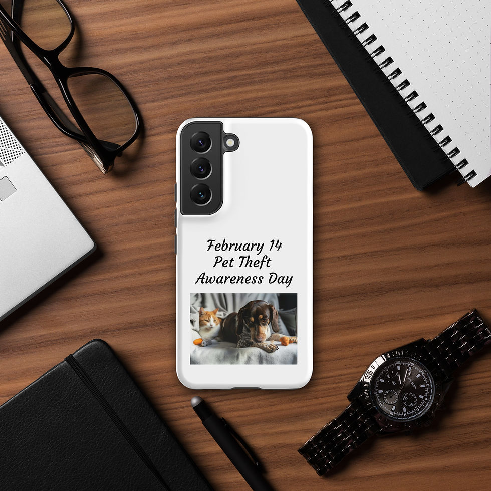 Thumbnail: Tough case for Samsung® February 14 Pet Theft Awareness Day