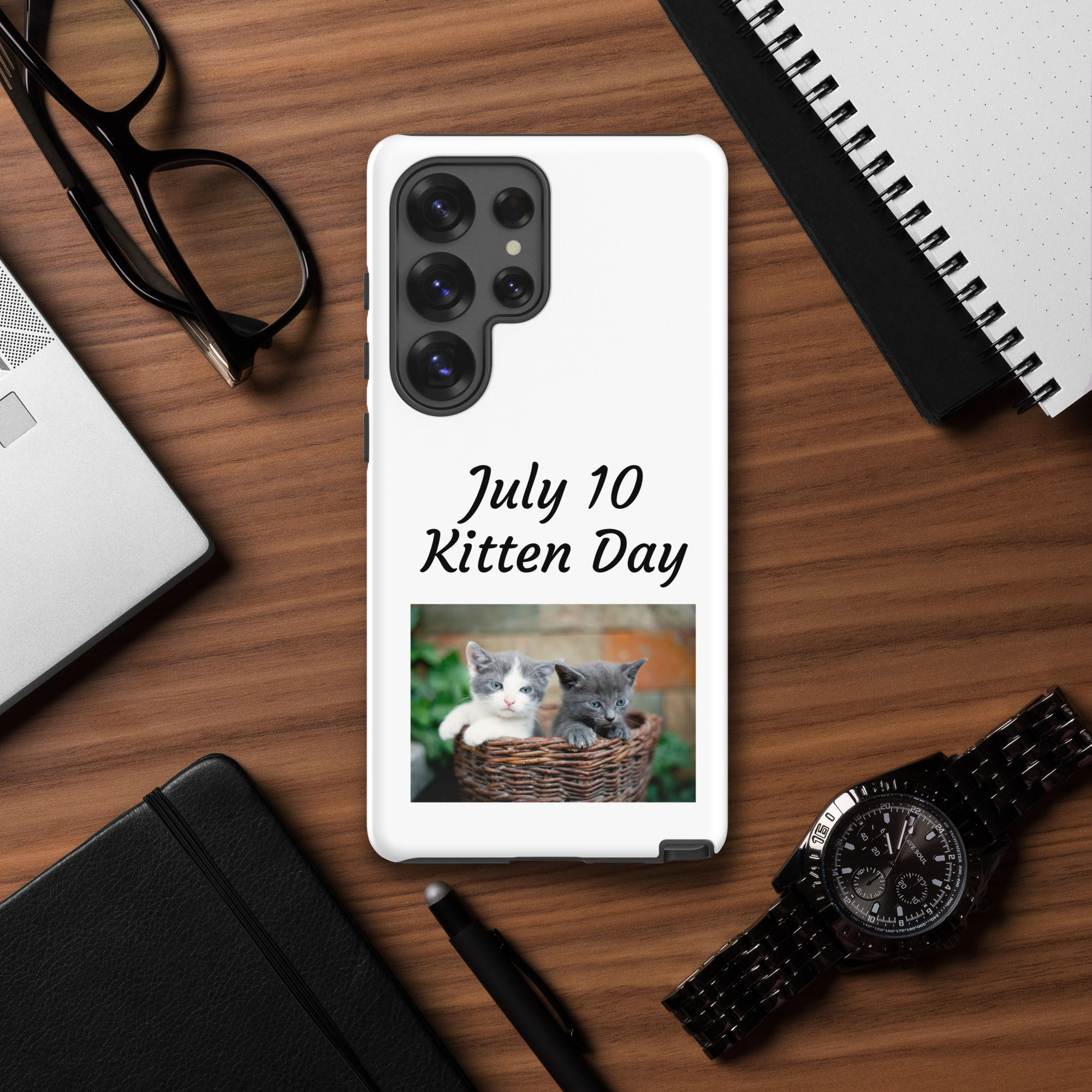 Tough case for Samsung® July 10 Kitten Day