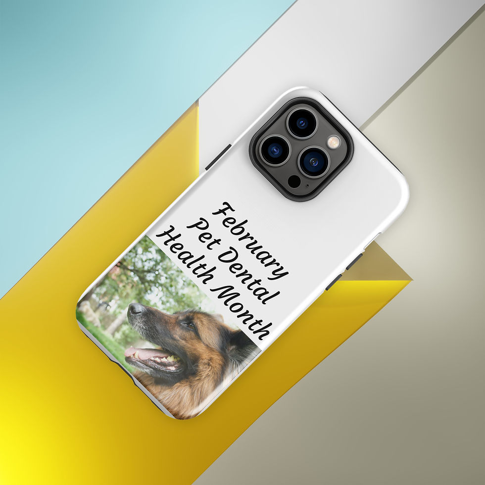 Thumbnail: Tough Case for iPhone® February Pet Dental Health Month