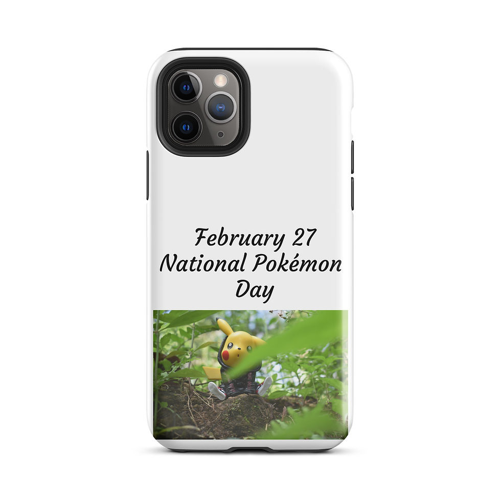 Thumbnail: Tough Case for iPhone® February 27 National Pokémon Day