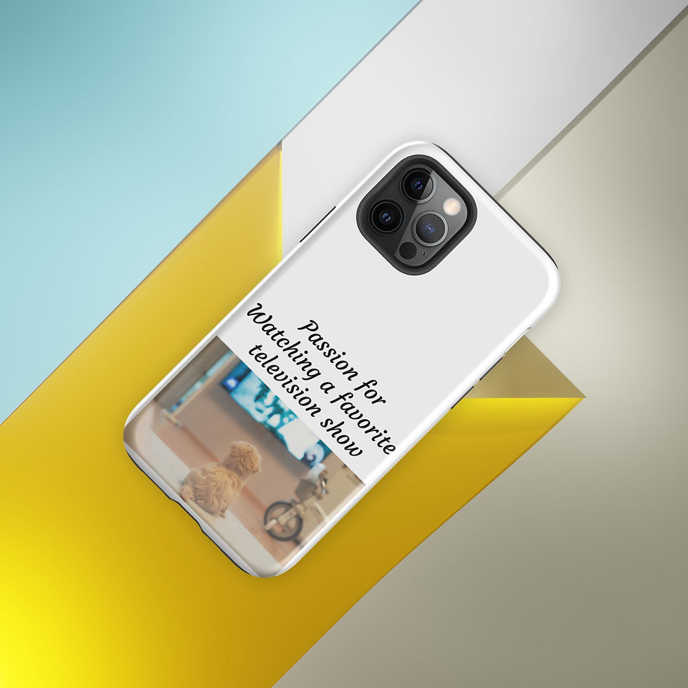 Thumbnail: Tough Case for iPhone® Passion for Watching a Favorite Television Show