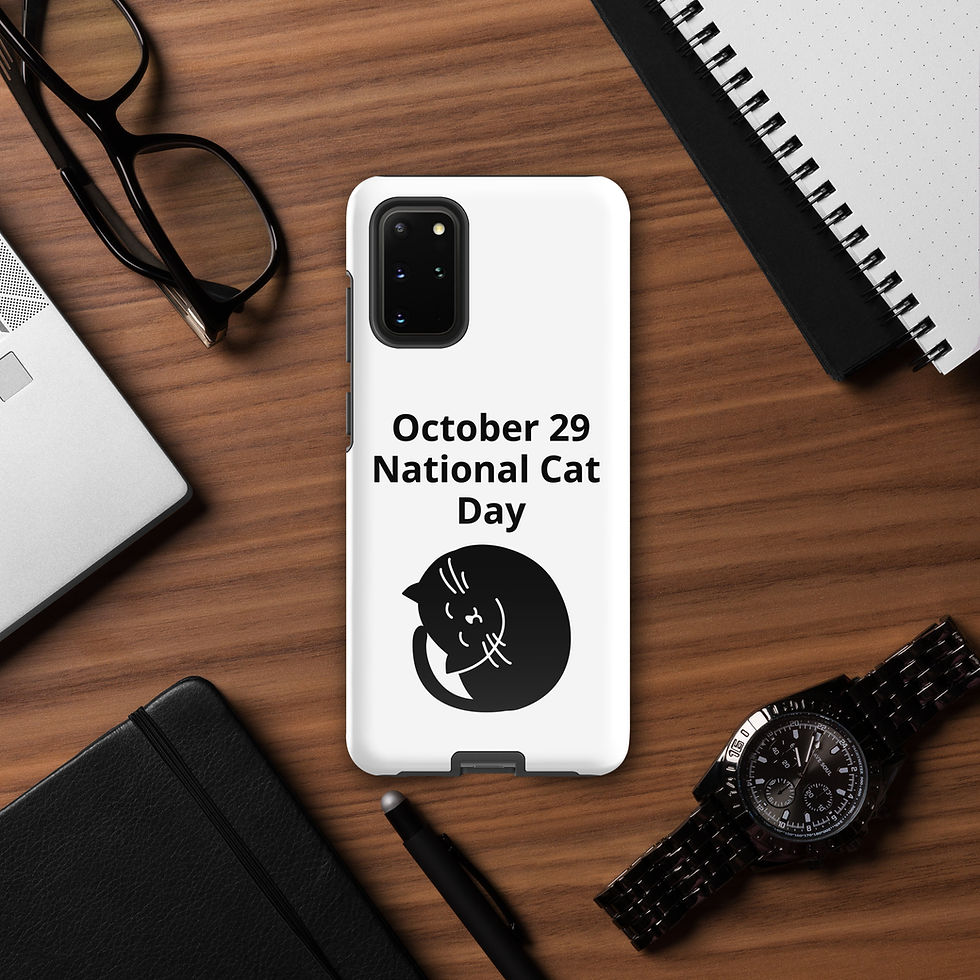 Thumbnail: Tough case for Samsung® October 29 National Cat Day