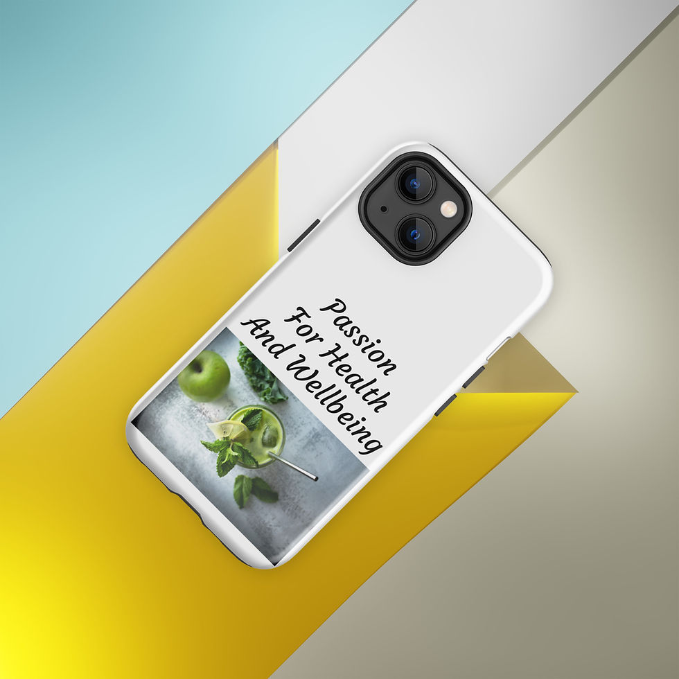 Thumbnail: Tough Case for iPhone® Passion for Health and Wellbeing