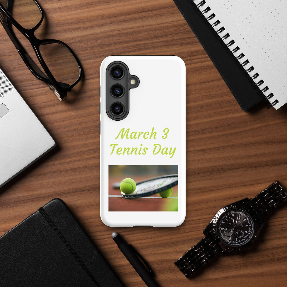 Thumbnail: Tough case for Samsung® March 3 Tennis Day
