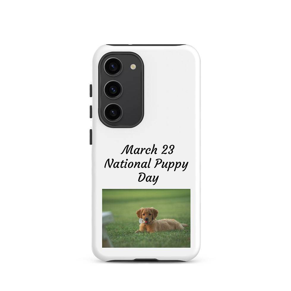 Thumbnail: Tough case for Samsung® March 23 National Puppy Day