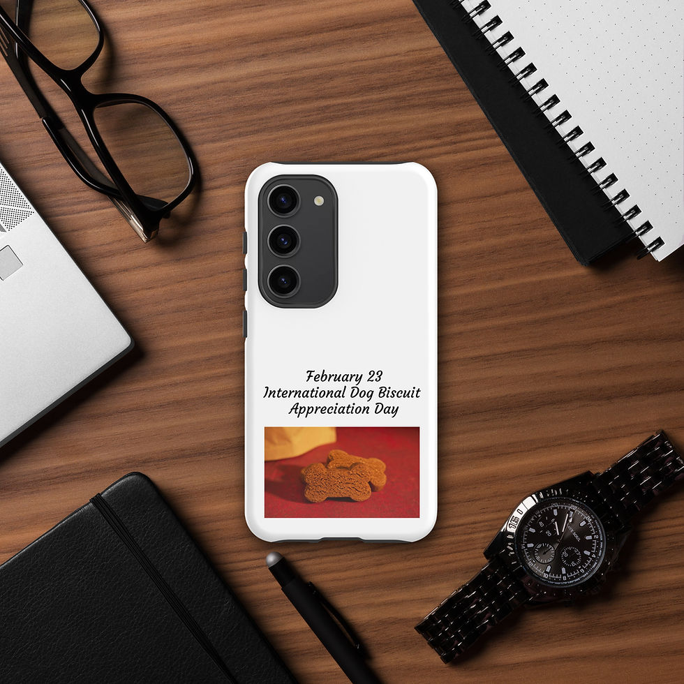 Thumbnail: Tough case for Samsung® February 23 International Dog Biscuit Appreciation Day