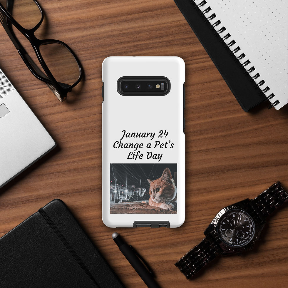 Thumbnail: Tough case for Samsung® January 24 Change a Pet’s Life Day