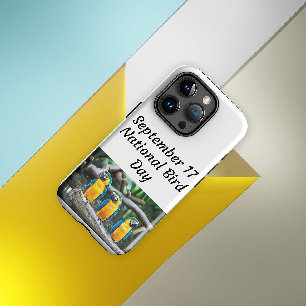 Thumbnail: Tough Case for iPhone® September 17 National Bird Day